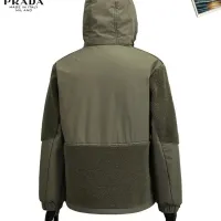 Cheap Prada Jackets Long Sleeved For Men #1395229 Replica Wholesale [$88.00 USD] [ITEM#1395229] on Replica Prada Jackets