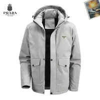 Cheap Prada Jackets Long Sleeved For Men #1395290 Replica Wholesale [$88.00 USD] [ITEM#1395290] on Replica Prada Jackets