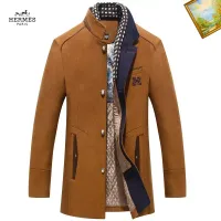 Cheap Hermes Coats Long Sleeved For Men #1395525 Replica Wholesale [$88.00 USD] [ITEM#1395525] on Replica Hermes Coats