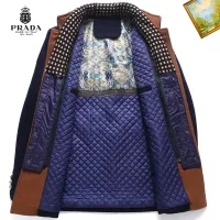 Cheap Prada Coats Long Sleeved For Men #1395528 Replica Wholesale [$88.00 USD] [ITEM#1395528] on Replica Prada Coats