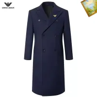 Cheap Armani Coats Long Sleeved For Men #1395550 Replica Wholesale [$88.00 USD] [ITEM#1395550] on Replica Armani Coats