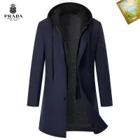 Cheap Prada Coats Long Sleeved For Men #1395556 Replica Wholesale [$88.00 USD] [ITEM#1395556] on Replica Prada Coats