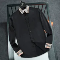 Cheap Burberry Shirts Long Sleeved For Men #1395840 Replica Wholesale [$40.00 USD] [ITEM#1395840] on Replica Burberry Shirts