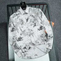Cheap Louis Vuitton LV Shirts Long Sleeved For Men #1395855 Replica Wholesale [$45.00 USD] [ITEM#1395855] on Replica Louis Vuitton LV Shirts