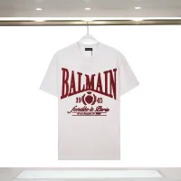 Cheap Balmain T-Shirts Short Sleeved For Unisex #1395882 Replica Wholesale [$32.00 USD] [ITEM#1395882] on Replica Balmain T-Shirts
