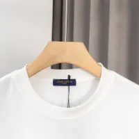 Cheap Louis Vuitton LV T-Shirts Short Sleeved For Men #1395895 Replica Wholesale [$36.00 USD] [ITEM#1395895] on Replica Louis Vuitton LV T-Shirts