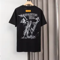 Cheap Louis Vuitton LV T-Shirts Short Sleeved For Men #1395898 Replica Wholesale [$36.00 USD] [ITEM#1395898] on Replica Louis Vuitton LV T-Shirts