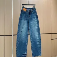 Cheap Chrome Hearts Jeans For Women #1395966 Replica Wholesale [$80.00 USD] [ITEM#1395966] on Replica Chrome Hearts Jeans