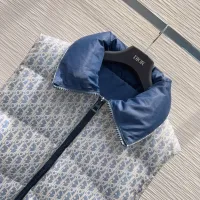 Cheap Christian Dior Down Feather Coat Sleeveless For Women #1395970 Replica Wholesale [$108.00 USD] [ITEM#1395970] on Replica Christian Dior Down Feather Coat