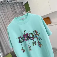 Cheap Christian Dior T-Shirts Short Sleeved For Unisex #1395972 Replica Wholesale [$45.00 USD] [ITEM#1395972] on Replica Christian Dior T-Shirts