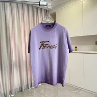 Cheap Fendi T-Shirts Short Sleeved For Unisex #1395981 Replica Wholesale [$45.00 USD] [ITEM#1395981] on Replica Fendi T-Shirts