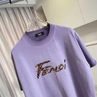 Cheap Fendi T-Shirts Short Sleeved For Unisex #1395981 Replica Wholesale [$45.00 USD] [ITEM#1395981] on Replica Fendi T-Shirts
