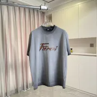 Cheap Fendi T-Shirts Short Sleeved For Unisex #1395982 Replica Wholesale [$45.00 USD] [ITEM#1395982] on Replica Fendi T-Shirts