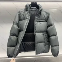 Cheap Prada Down Feather Coat Long Sleeved For Men #1396002 Replica Wholesale [$210.00 USD] [ITEM#1396002] on Replica Prada Down Feather Coat