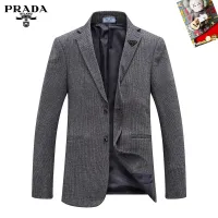 Cheap Prada Jackets Long Sleeved For Men #1396127 Replica Wholesale [$68.00 USD] [ITEM#1396127] on Replica Prada Jackets