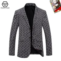Cheap Philipp Plein PP Jackets Long Sleeved For Men #1396130 Replica Wholesale [$68.00 USD] [ITEM#1396130] on Replica Philipp Plein PP Jackets