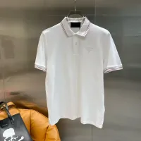 Cheap Prada T-Shirts Short Sleeved For Men #1396357 Replica Wholesale [$42.00 USD] [ITEM#1396357] on Replica Prada T-Shirts