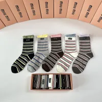 Cheap MIU MIU Socks #1396427 Replica Wholesale [$32.00 USD] [ITEM#1396427] on Replica MIU MIU Socks