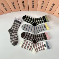 Cheap MIU MIU Socks #1396427 Replica Wholesale [$32.00 USD] [ITEM#1396427] on Replica MIU MIU Socks