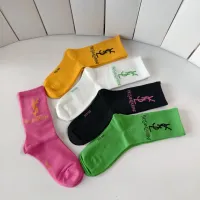 Cheap Yves Saint Laurent YSL Socks #1396458 Replica Wholesale [$29.00 USD] [ITEM#1396458] on Replica Yves Saint Laurent YSL Socks