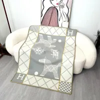 Cheap Hermes Blanket #1396459 Replica Wholesale [$102.00 USD] [ITEM#1396459] on Replica Hermes Blanket