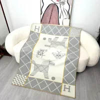 Cheap Hermes Blanket #1396459 Replica Wholesale [$102.00 USD] [ITEM#1396459] on Replica Hermes Blanket