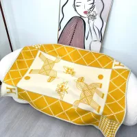 Cheap Hermes Blanket #1396461 Replica Wholesale [$102.00 USD] [ITEM#1396461] on Replica Hermes Blanket