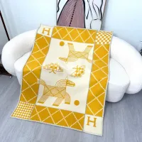 Cheap Hermes Blanket #1396461 Replica Wholesale [$102.00 USD] [ITEM#1396461] on Replica Hermes Blanket