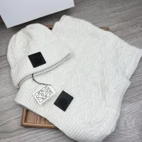 Cheap LOEWE Hat and Scarf Set #1396463 Replica Wholesale [$52.00 USD] [ITEM#1396463] on Replica LOEWE Hat and Scarf and Glove Set