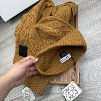 Cheap LOEWE Hat and Scarf Set #1396465 Replica Wholesale [$52.00 USD] [ITEM#1396465] on Replica LOEWE Hat and Scarf and Glove Set