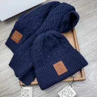Cheap LOEWE Hat and Scarf Set #1396466 Replica Wholesale [$52.00 USD] [ITEM#1396466] on Replica LOEWE Hat and Scarf and Glove Set