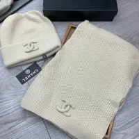 Cheap Chanel Hat and Scarf Set #1396469 Replica Wholesale [$60.00 USD] [ITEM#1396469] on Replica Chanel Hat and Scarf and Glove Set