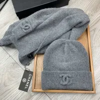 Cheap Chanel Hat and Scarf Set #1396470 Replica Wholesale [$60.00 USD] [ITEM#1396470] on Replica Chanel Hat and Scarf and Glove Set