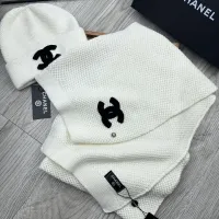 Cheap Chanel Hat and Scarf Set #1396473 Replica Wholesale [$52.00 USD] [ITEM#1396473] on Replica Chanel Hat and Scarf and Glove Set