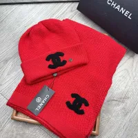 Cheap Chanel Hat and Scarf Set #1396474 Replica Wholesale [$52.00 USD] [ITEM#1396474] on Replica Chanel Hat and Scarf and Glove Set