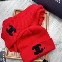 Cheap Chanel Hat and Scarf Set #1396474 Replica Wholesale [$52.00 USD] [ITEM#1396474] on Replica Chanel Hat and Scarf and Glove Set