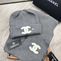 Cheap Chanel Hat and Scarf Set #1396475 Replica Wholesale [$52.00 USD] [ITEM#1396475] on Replica Chanel Hat and Scarf and Glove Set