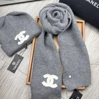 Cheap Chanel Hat and Scarf Set #1396475 Replica Wholesale [$52.00 USD] [ITEM#1396475] on Replica Chanel Hat and Scarf and Glove Set