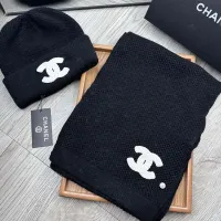Cheap Chanel Hat and Scarf Set #1396476 Replica Wholesale [$52.00 USD] [ITEM#1396476] on Replica Chanel Hat and Scarf and Glove Set