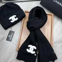 Cheap Chanel Hat and Scarf Set #1396476 Replica Wholesale [$52.00 USD] [ITEM#1396476] on Replica Chanel Hat and Scarf and Glove Set