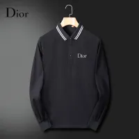 Cheap Christian Dior T-Shirts Long Sleeved For Men #1396484 Replica Wholesale [$52.00 USD] [ITEM#1396484] on Replica Christian Dior T-Shirts