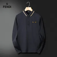 Cheap Fendi T-Shirts Long Sleeved For Men #1396504 Replica Wholesale [$52.00 USD] [ITEM#1396504] on Replica Fendi T-Shirts