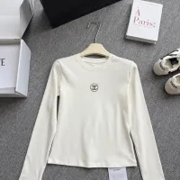 Cheap Chanel T-Shirts Long Sleeved For Women #1396529 Replica Wholesale [$64.00 USD] [ITEM#1396529] on Replica Chanel T-Shirts