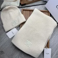 Cheap Celine Hat and Scarf Set #1396533 Replica Wholesale [$76.00 USD] [ITEM#1396533] on Replica Celine Hat and Scarf and Glove Set