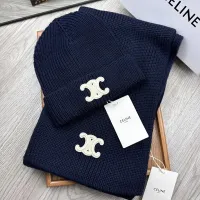 Cheap Celine Hat and Scarf Set #1396540 Replica Wholesale [$76.00 USD] [ITEM#1396540] on Replica Celine Hat and Scarf and Glove Set