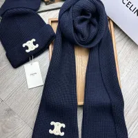 Cheap Celine Hat and Scarf Set #1396540 Replica Wholesale [$76.00 USD] [ITEM#1396540] on Replica Celine Hat and Scarf and Glove Set