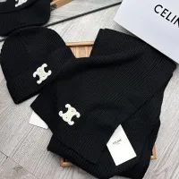 Cheap Celine Hat and Scarf Set #1396541 Replica Wholesale [$76.00 USD] [ITEM#1396541] on Replica Celine Hat and Scarf and Glove Set