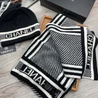 Cheap Chanel Hat and Scarf Set #1396543 Replica Wholesale [$52.00 USD] [ITEM#1396543] on Replica Chanel Hat and Scarf and Glove Set