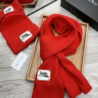 Cheap Christian Dior Hat and Scarf Set #1396545 Replica Wholesale [$52.00 USD] [ITEM#1396545] on Replica Christian Dior Hat and Scarf and Glove Set