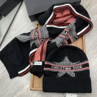 Cheap Christian Dior Hat and Scarf Set #1396551 Replica Wholesale [$52.00 USD] [ITEM#1396551] on Replica Christian Dior Hat and Scarf and Glove Set